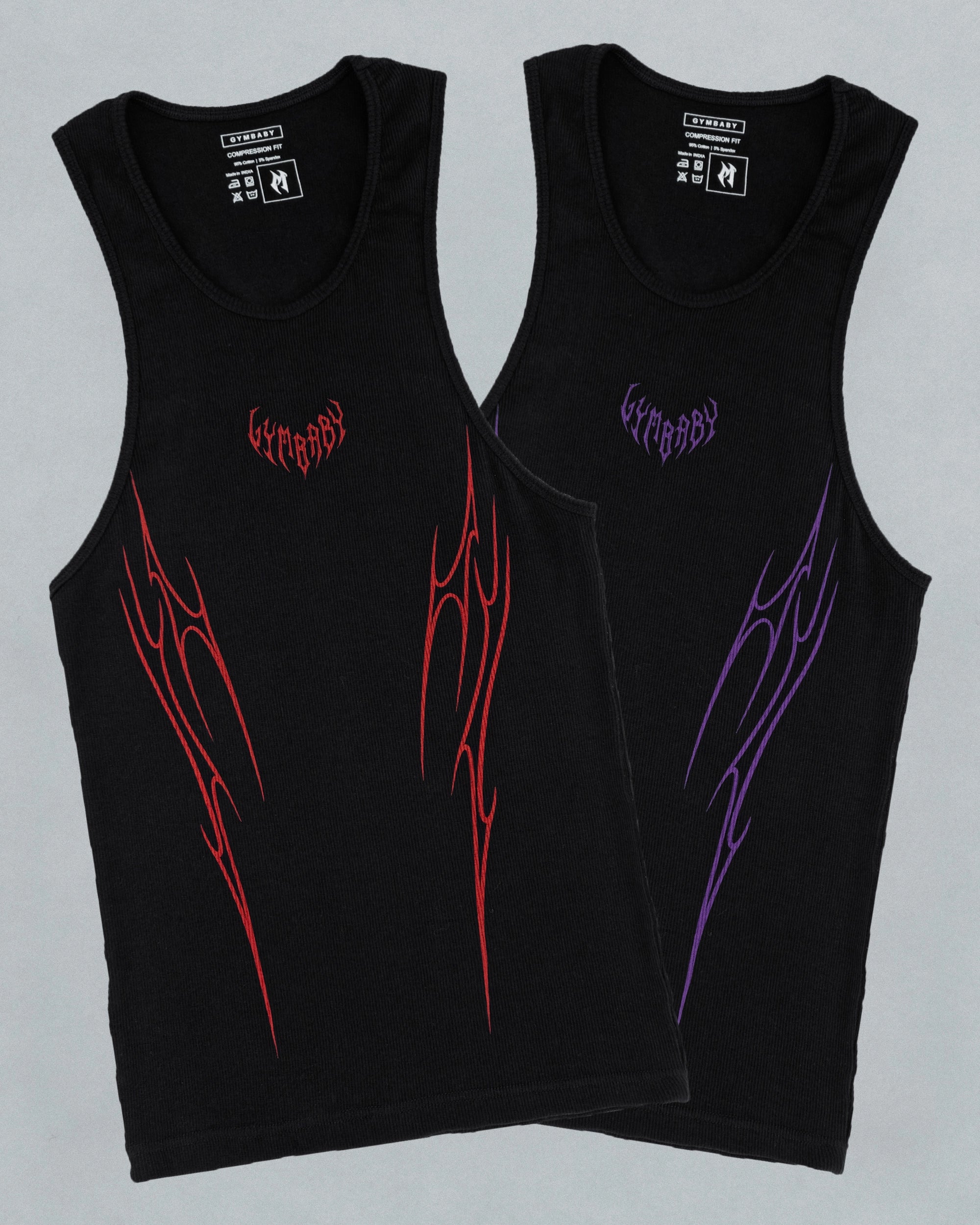 MuseTamer Ribbed Vest - Pack of 2