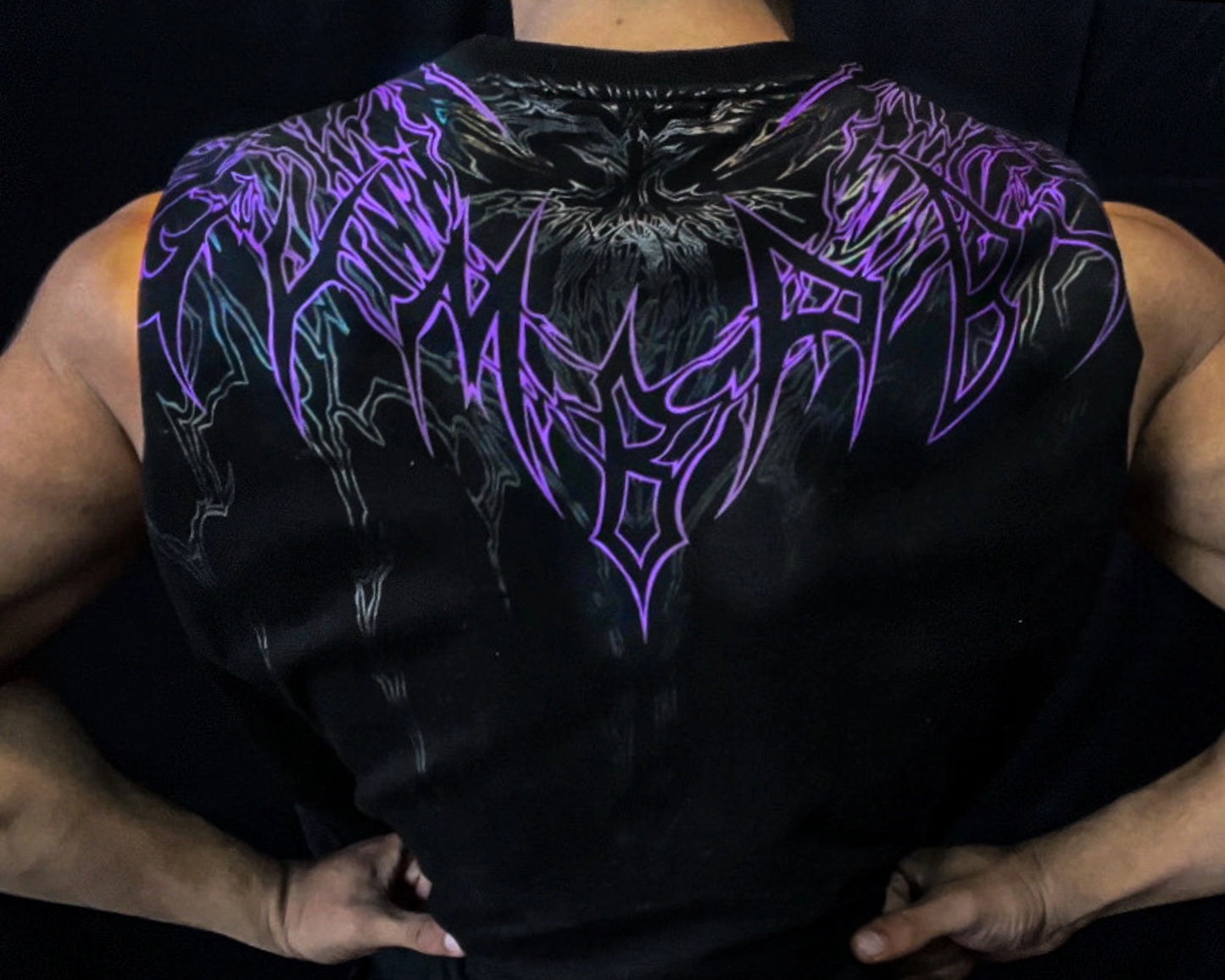 Hellscar Oversized Tank - Purple