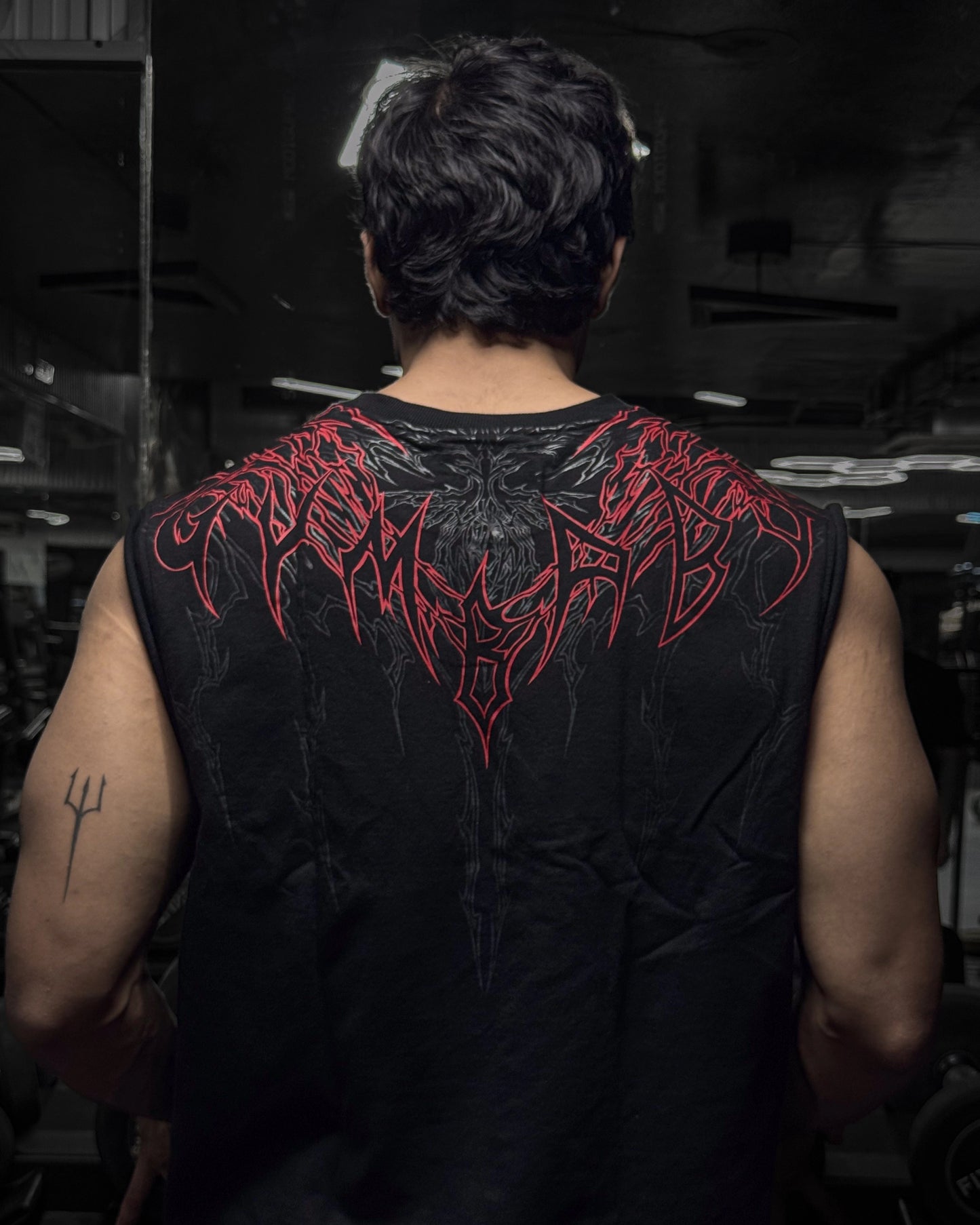 Hellscar Oversized Tank - Blood Red