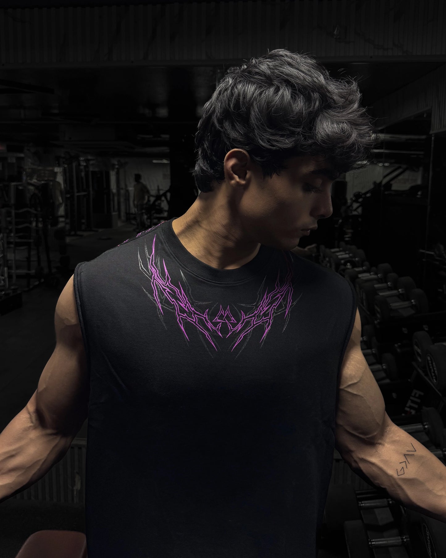 Hellscar Oversized Tank - Purple