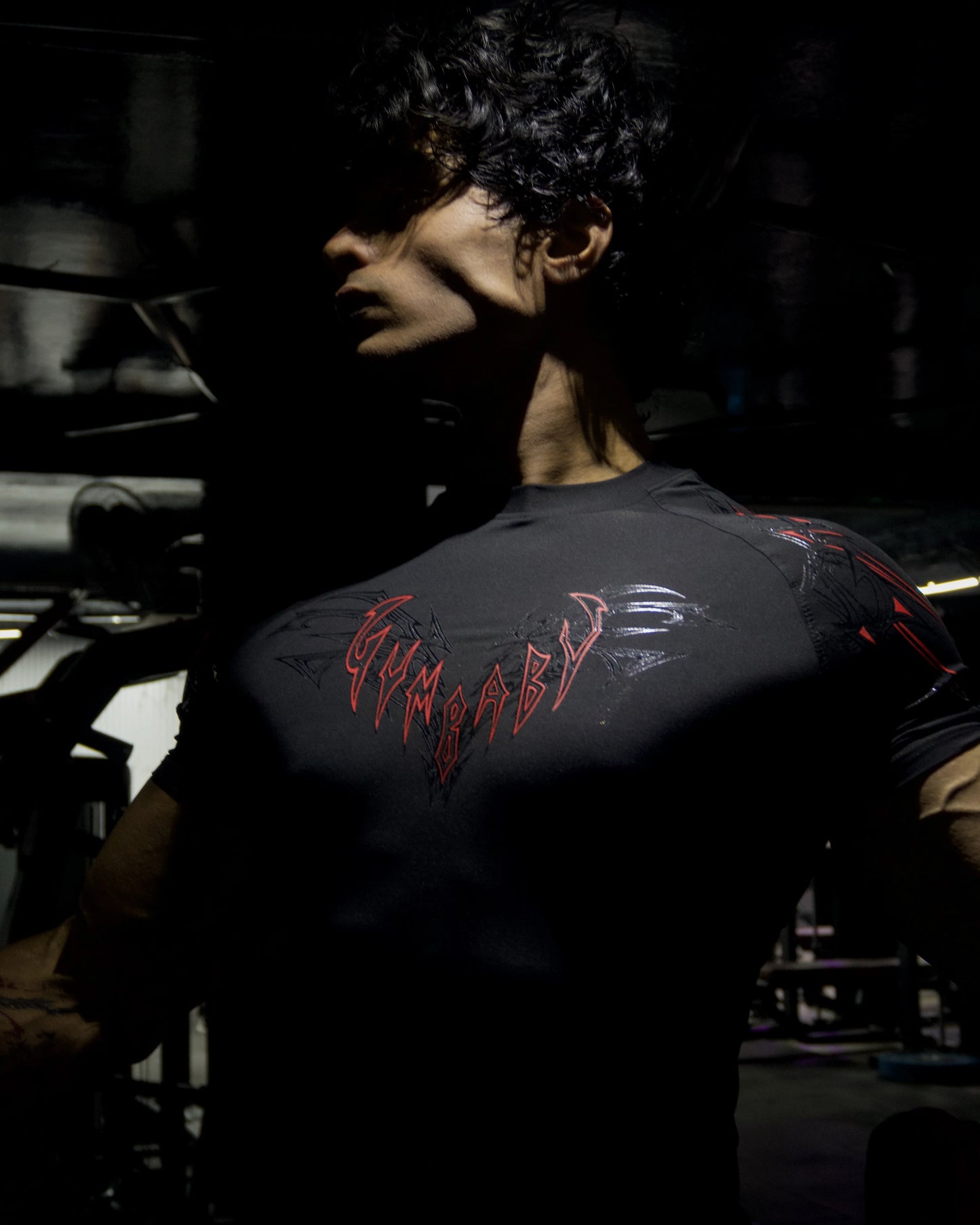 WarLord Lava half sleeve compression tee, detail