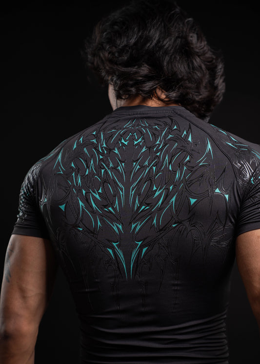 WarLord Mint Half Sleeve Compression