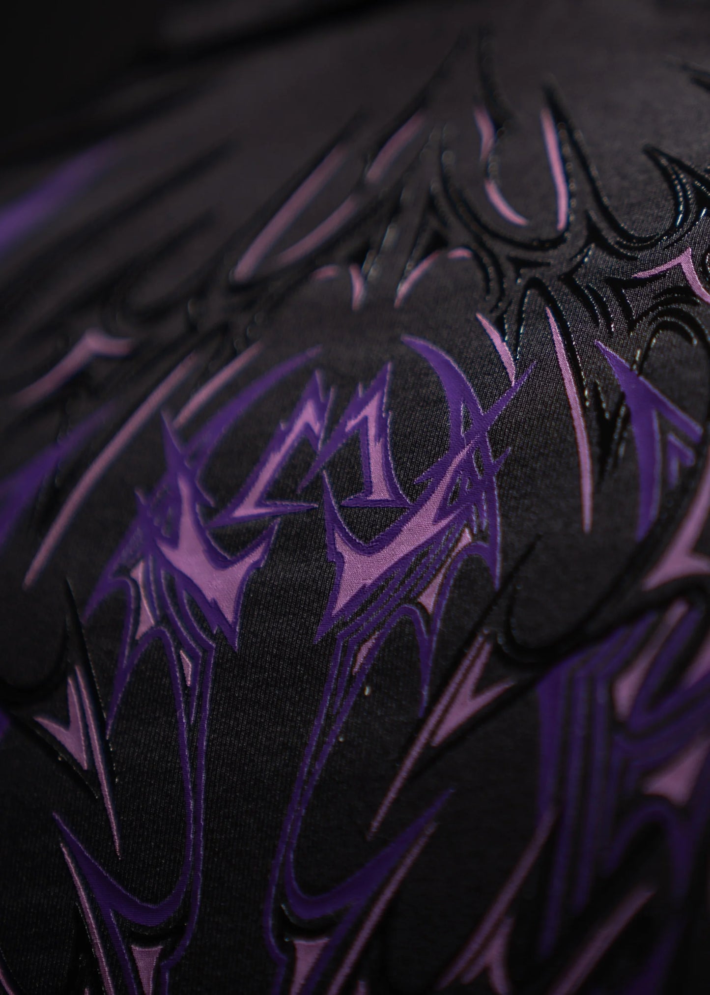 WarLord Nebula half sleeve compression tee, back view