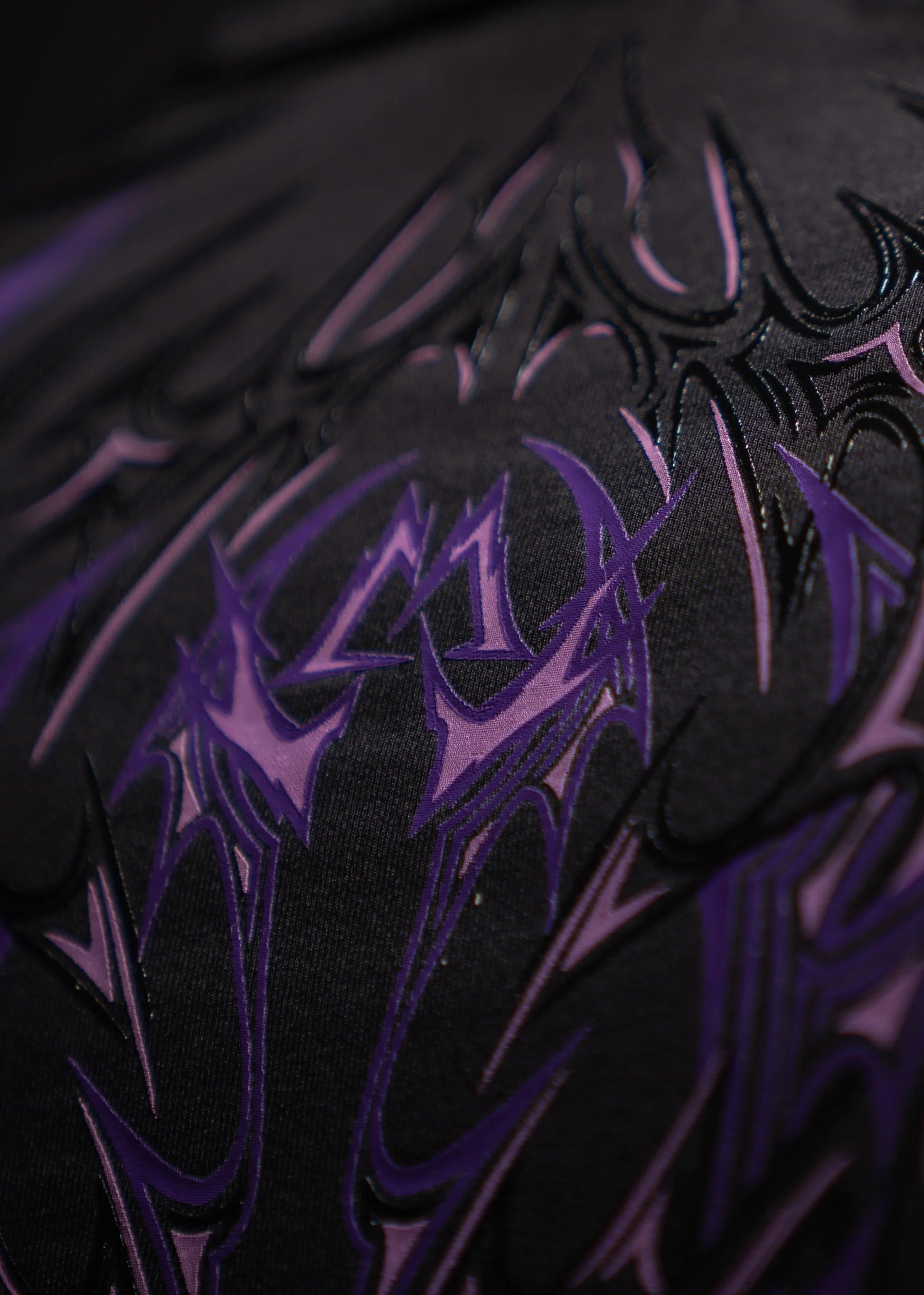 WarLord Nebula half sleeve compression tee, back view