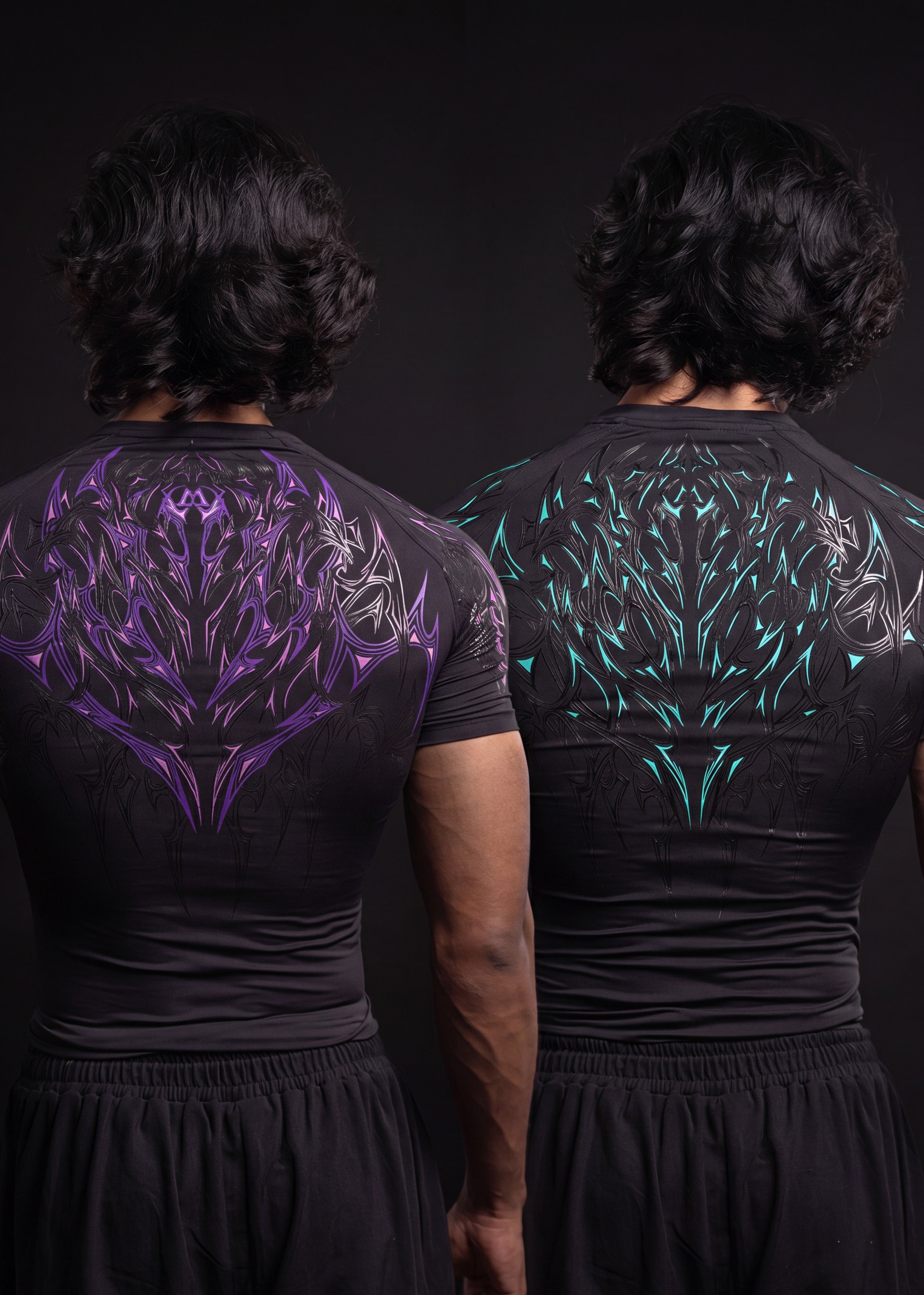 WarLord Half Sleeve Compression - Pack of 2 - Nebula & Mint