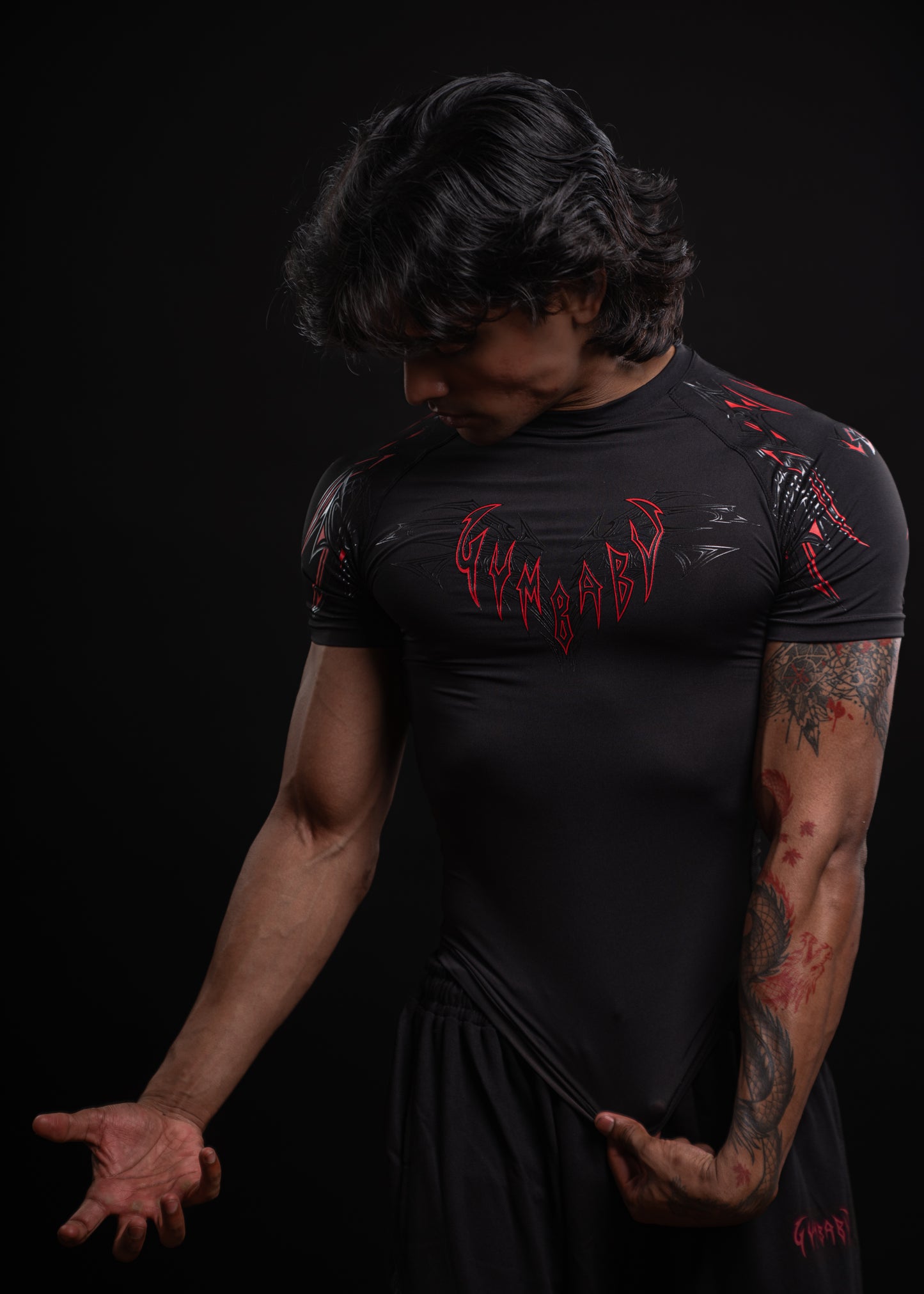 WarLord Blood Red Half Sleeve Compression