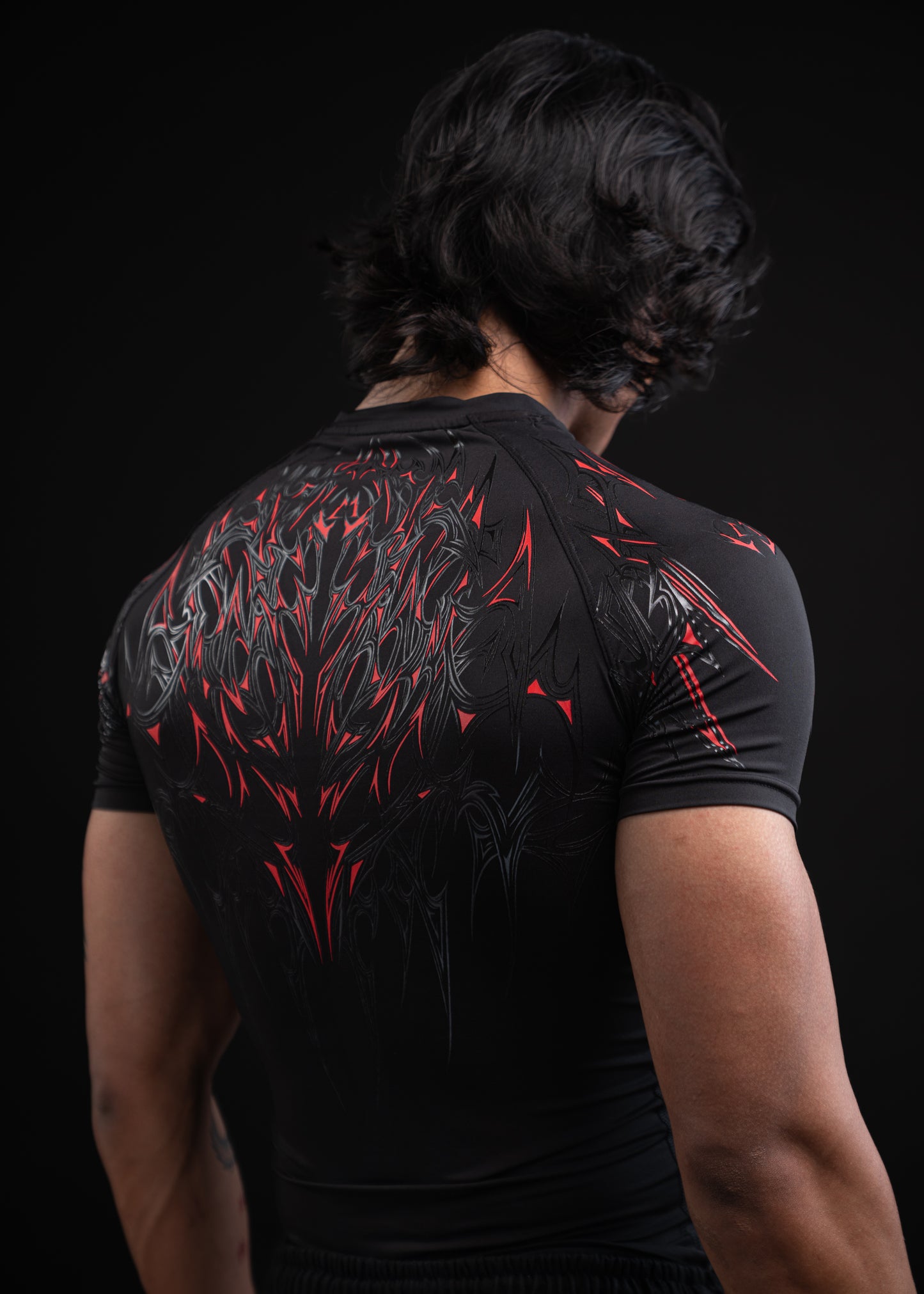 WarLord Blood Red Half Sleeve Compression