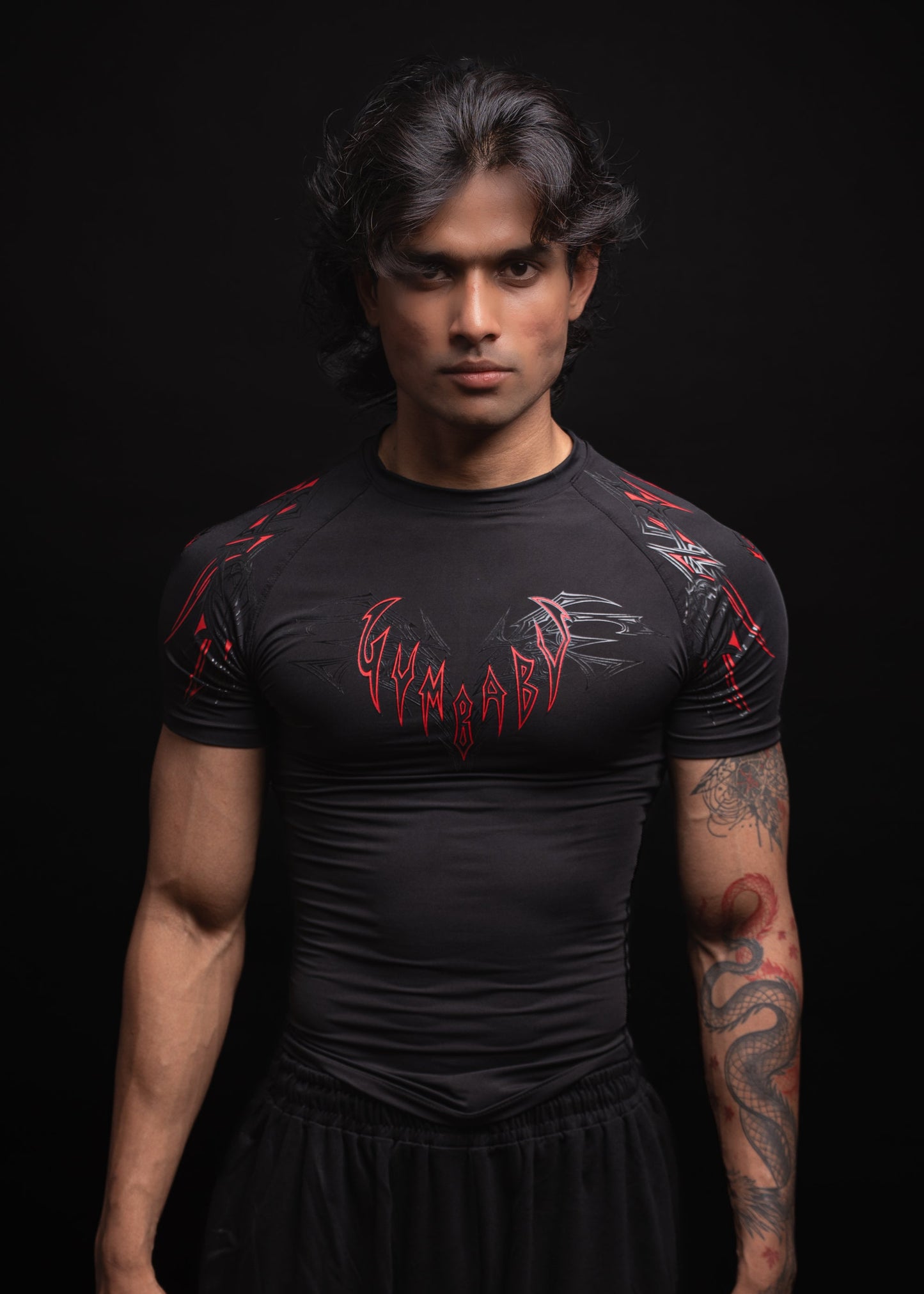 WarLord Blood Red Half Sleeve Compression