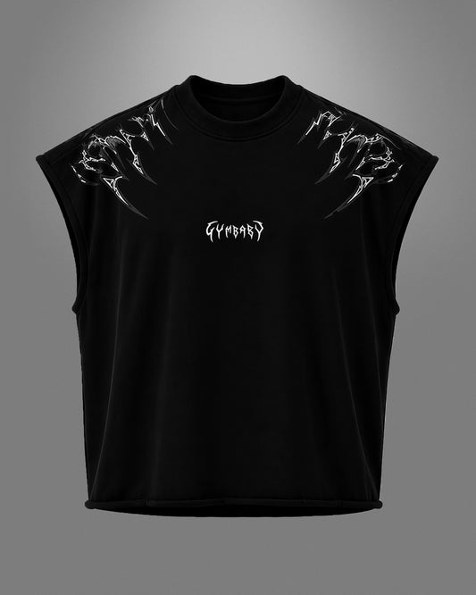 FeralWings Oversized Boxy Tank - White (Unisex)