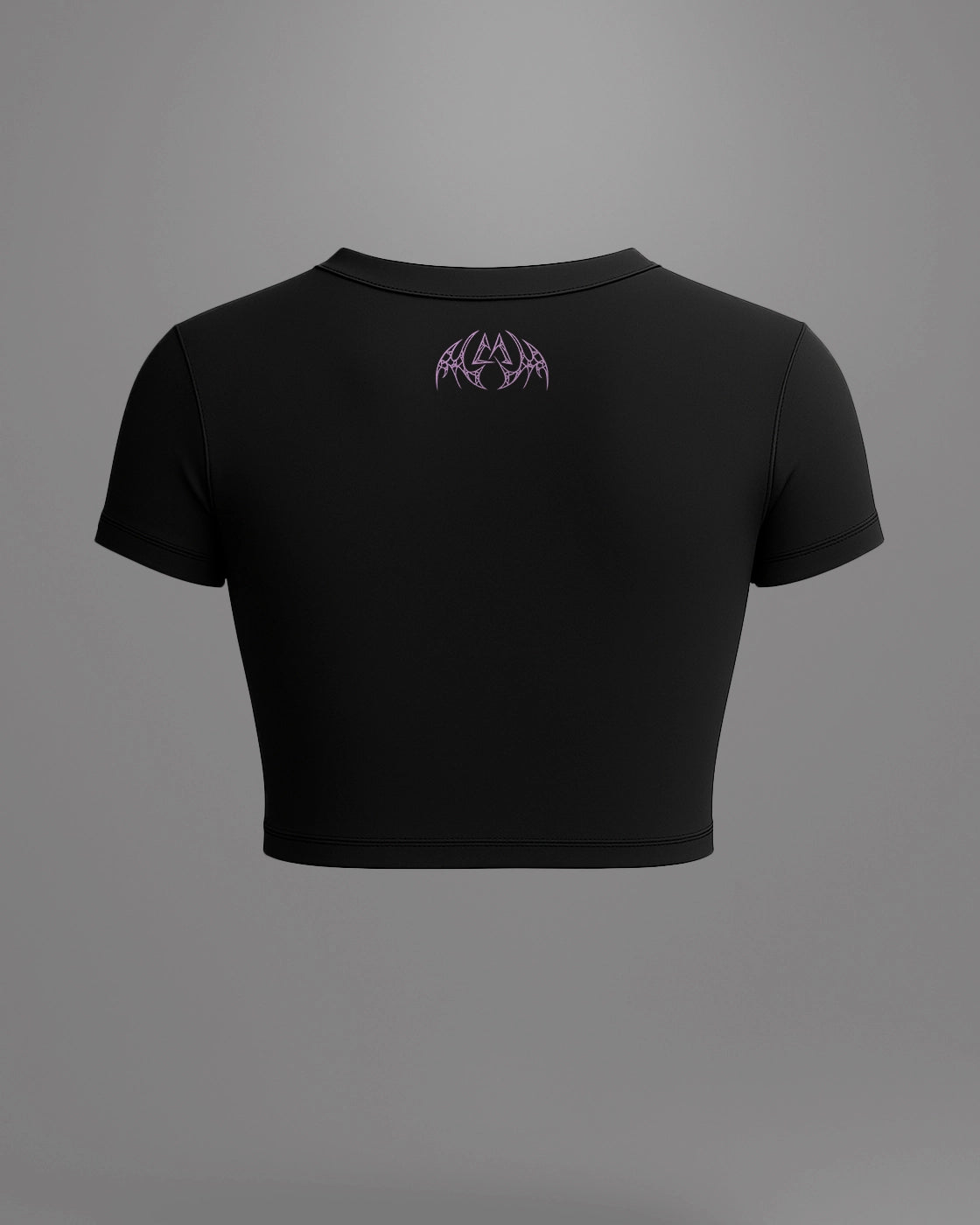 SpiderLily Half Sleeve Compression Crop Top