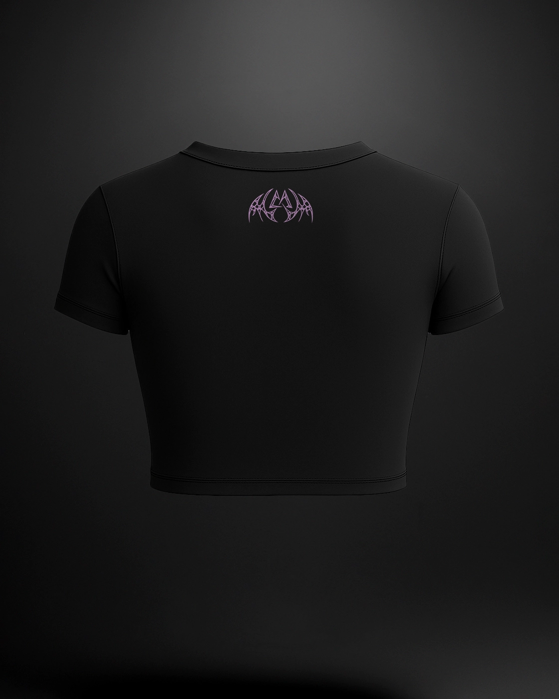 SpiderLily Half Sleeve Compression Crop Top
