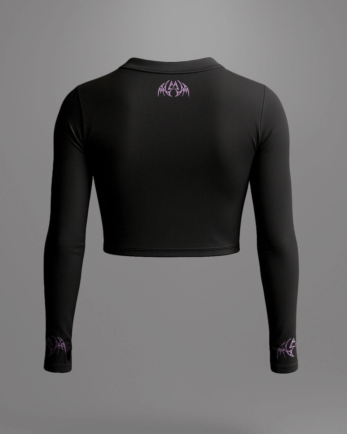 SpiderLily Full Sleeve Compression Crop Top