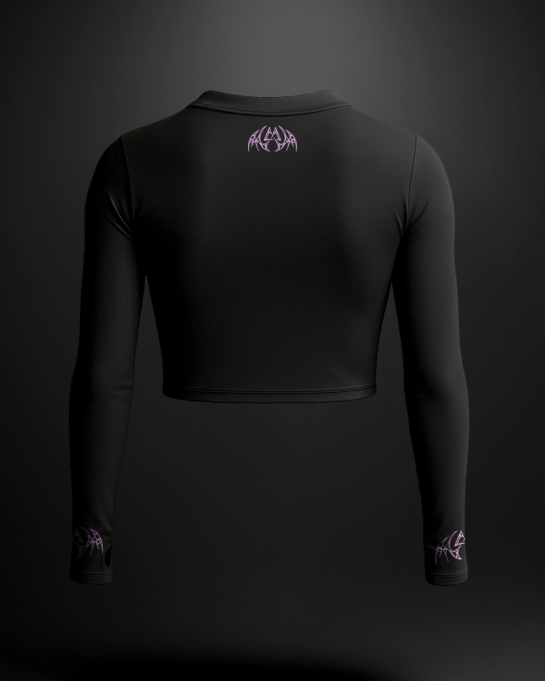 SpiderLily Full Sleeve Compression Crop Top