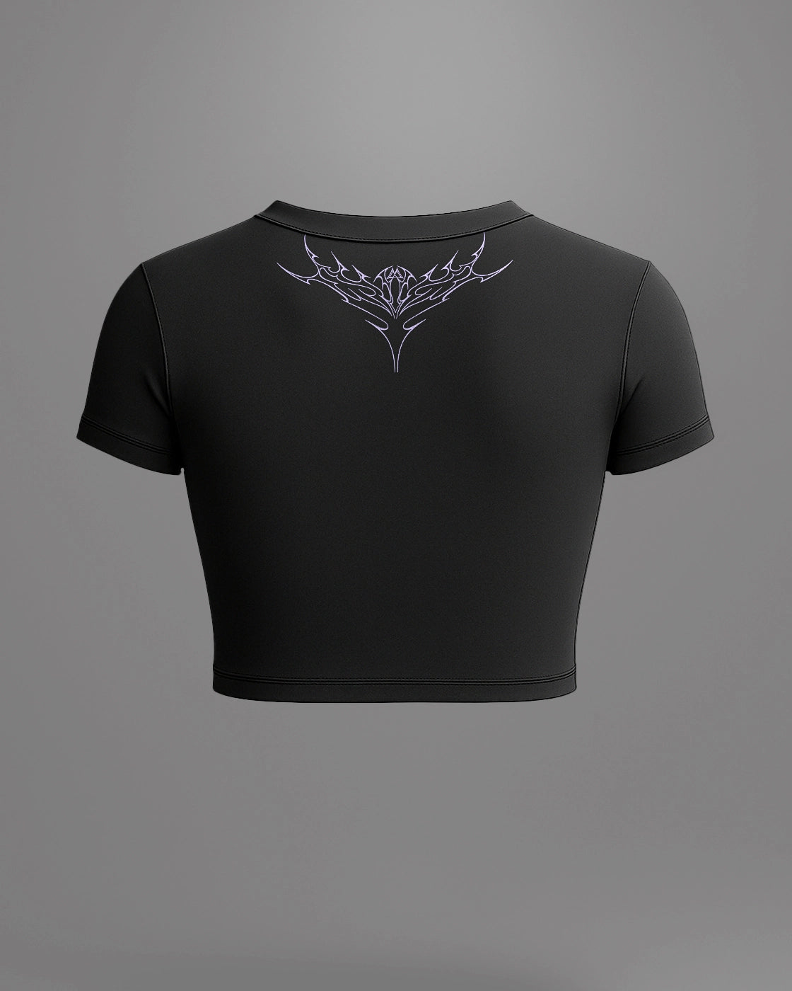 Valkyrie Half Sleeve Compression Crop Top