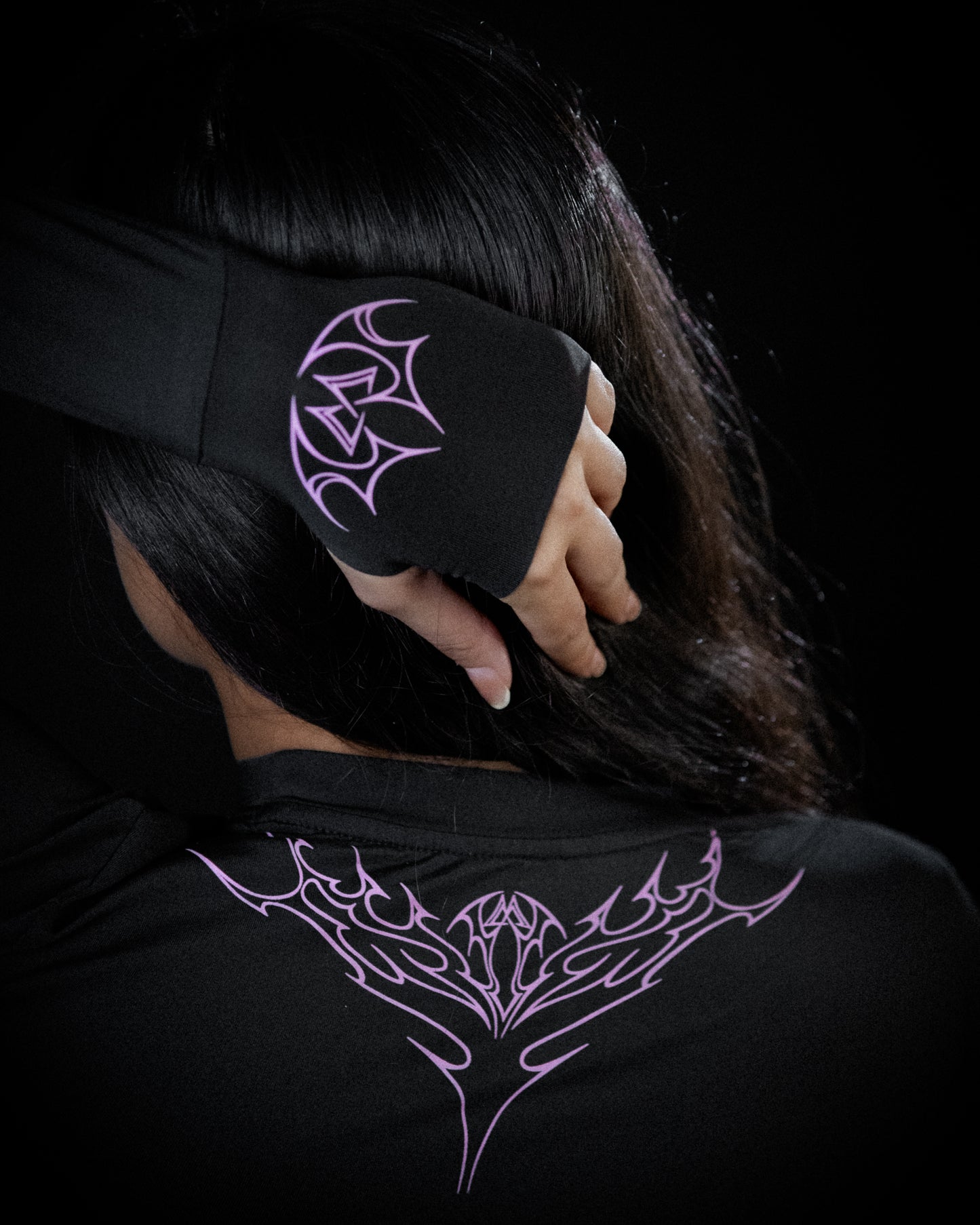 Valkyrie Full Sleeve Compression Crop Top